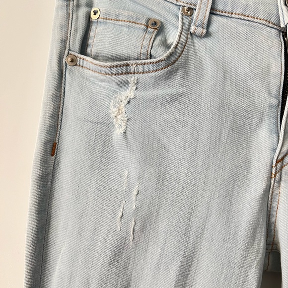 Rag & Bone Zipper Capri Jean, Size 29 - Picture 11 of 16